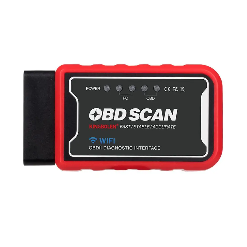 

Kingbolen OBD2 Diagnostic Interface ELM327 V1.5 WIFI With PIC18F25K80 OBD Scan Code Reader Works for Android/IOS/Windows