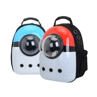 

Portable outdoor travel dog carrying backpack capsule cats travel bag for pets