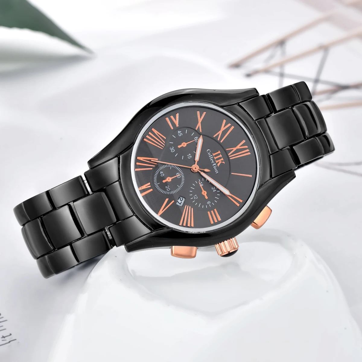 

Wholesale IIK collection 30M Waterproof Custom Logo Quartz Oem Wrist Watch Chinese Watch For Man