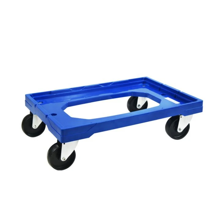 

Uni-Silent 250kgs Easy Carry Tote Plastic Container Moving Dolly Cart PLA250B-ZDL