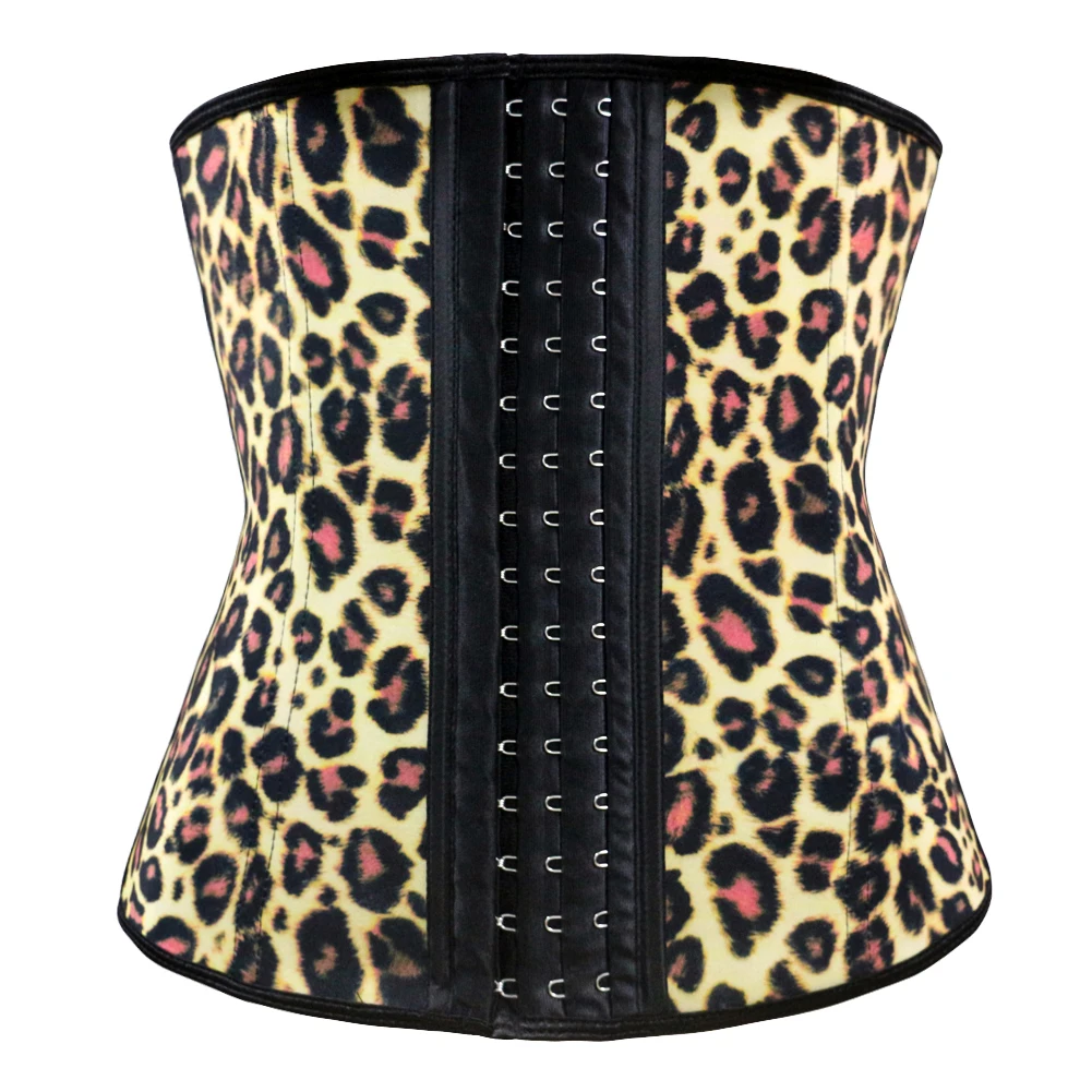 

High Waist Trainer Women's 9-25 Steel Boned Latex Shaping Cincher Corset