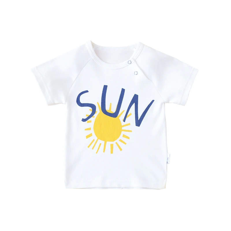 

100% cotton baby boys and girl summer T-shirt Kids cute short sleeve T-shirt