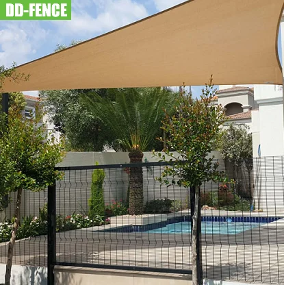 

Decorative Backyard, Villa Fence with 358 Welded Mesh Panel