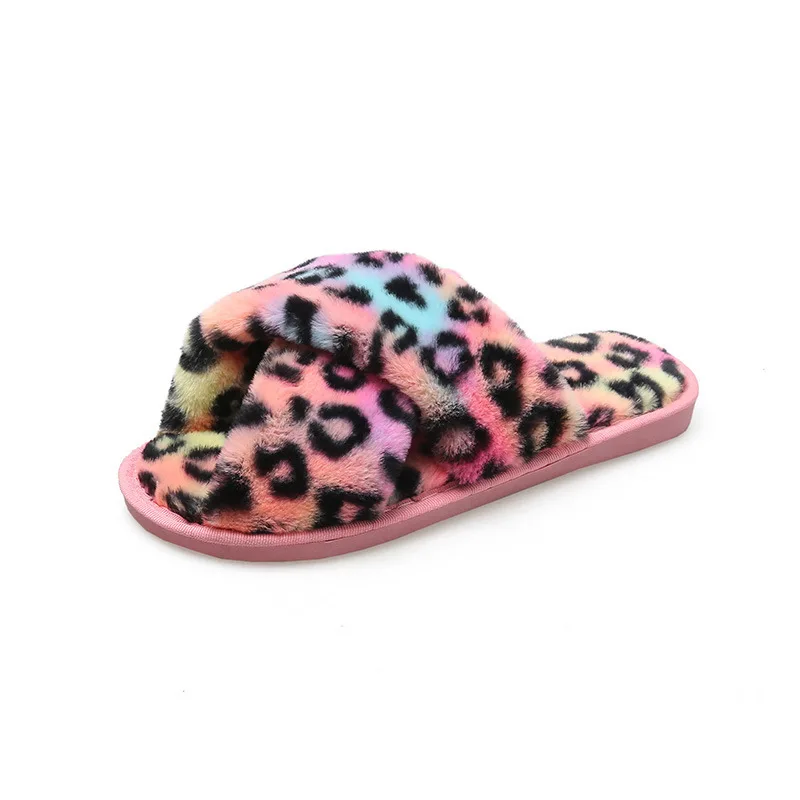 

Rhinestone fur sandals shoes womens strappy sandals