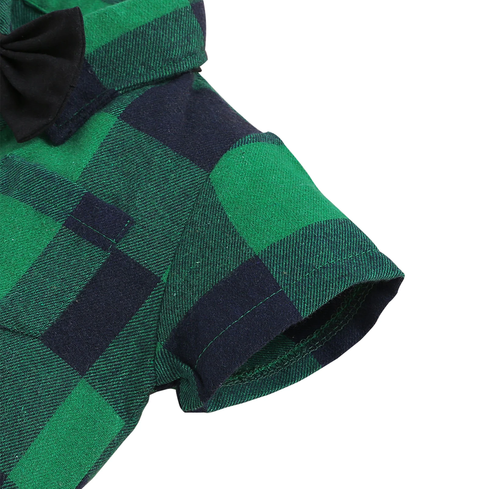 
Newborn Boy Short Sleeve Bodysuit Cute Infant Boy Plaid Pocket Jumpsuit Spring Autumn Baby Boy Dresses Set 