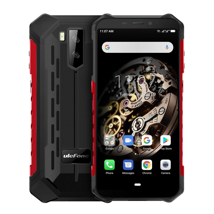 

Dropshipping Ulefone Armor X5 5.5 inch FHD+ Touch Screen Octa-core Android 9 NFC 4G Rugged Mobile Phone 3GB+32GB