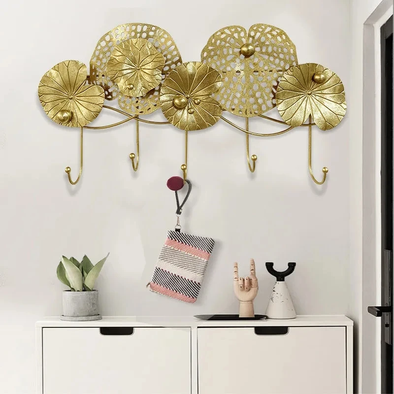 29*56cm Modern Simplicity Door Storage Key Hook Bedroom Wall Decoration Hanging Clothes Hook Creative Coat Hook