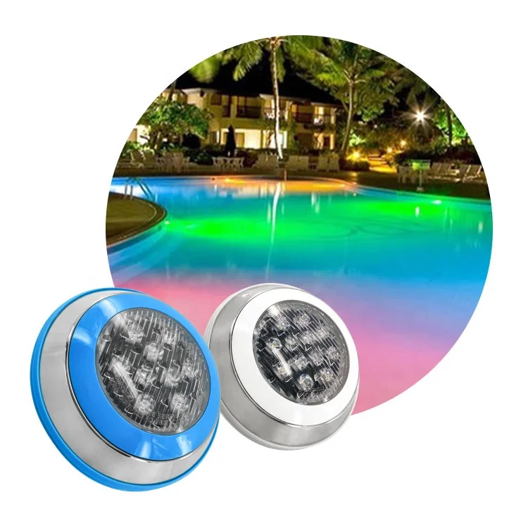 

Stainless steel ip68 under water spotlight diving submersible swimming pool light led underwater light poollight rgb pool light