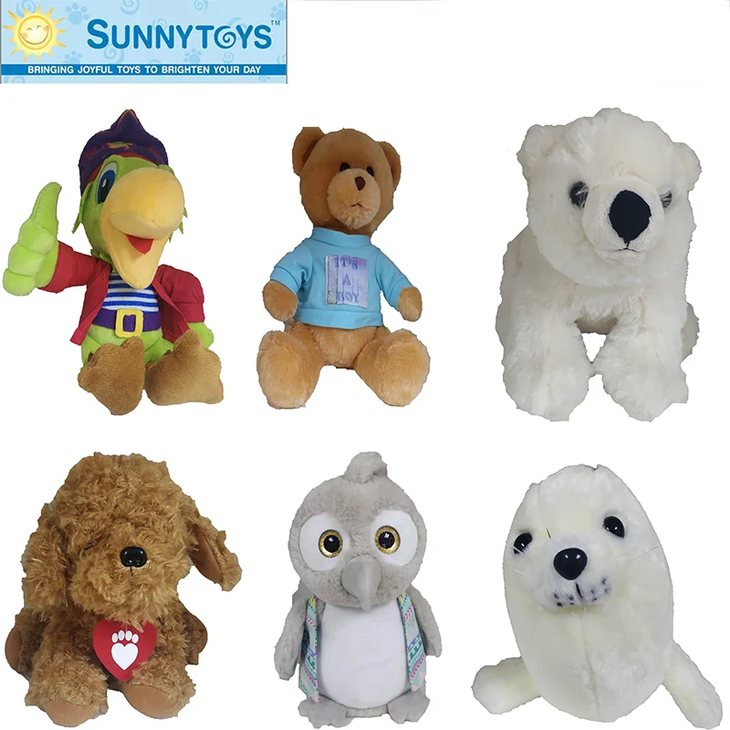 Sleep Plush Toy Custom Soft Stuffed Plush Animal Toys White Noise