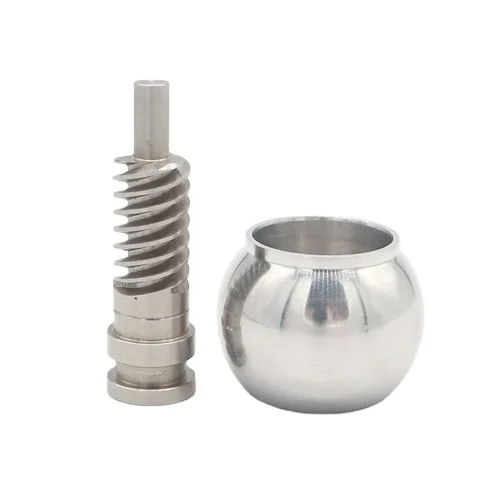 High-precision OEM Metal Parts Stainless Steel CNC Machining Products with MOQ 1 Piece