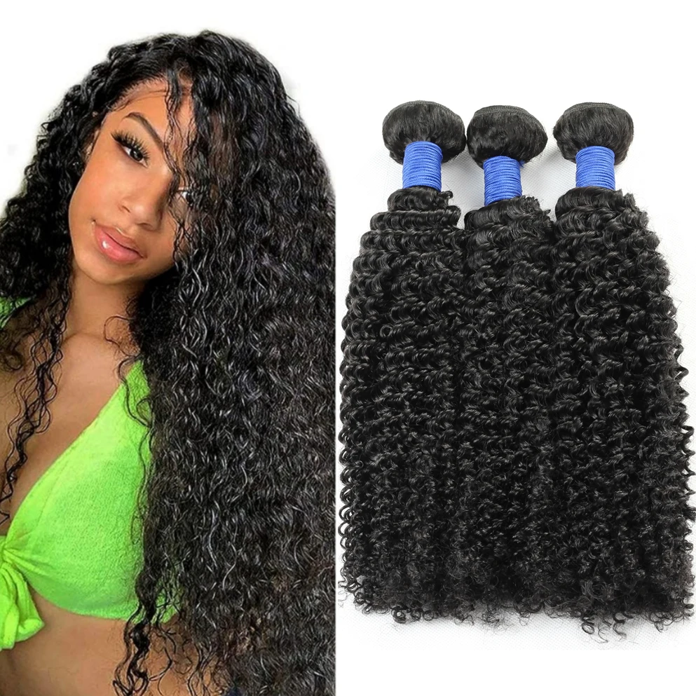 

Wholesale Human Hair Afro Kinky Curly Extension Human Hair Weave Bundle Peruvian Virgin Hair Extensions