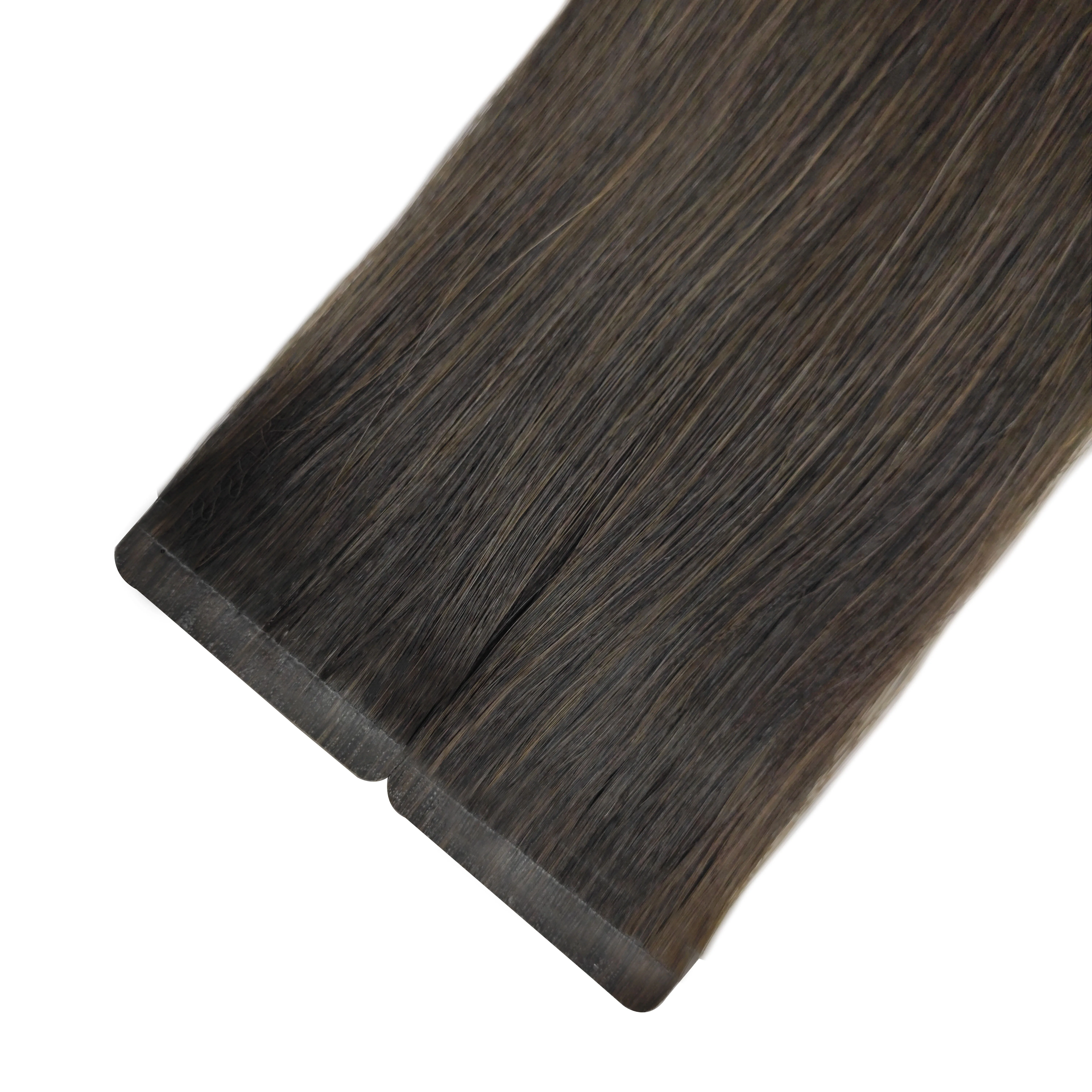 

2021 Qingdao Virgin Remy Human Hair Extension Top Invisible Adhesive Seamless PU Tape in Hair Extensions