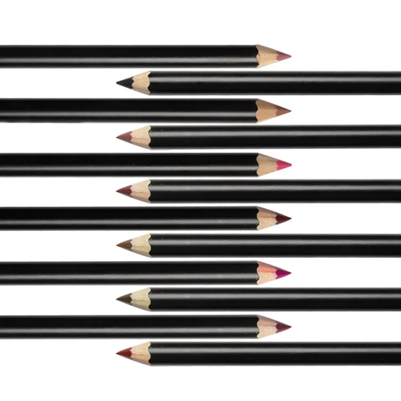 

Eyeliner Pencil Lipstick And Lipliner Lipstick With Llipliner, 12 color