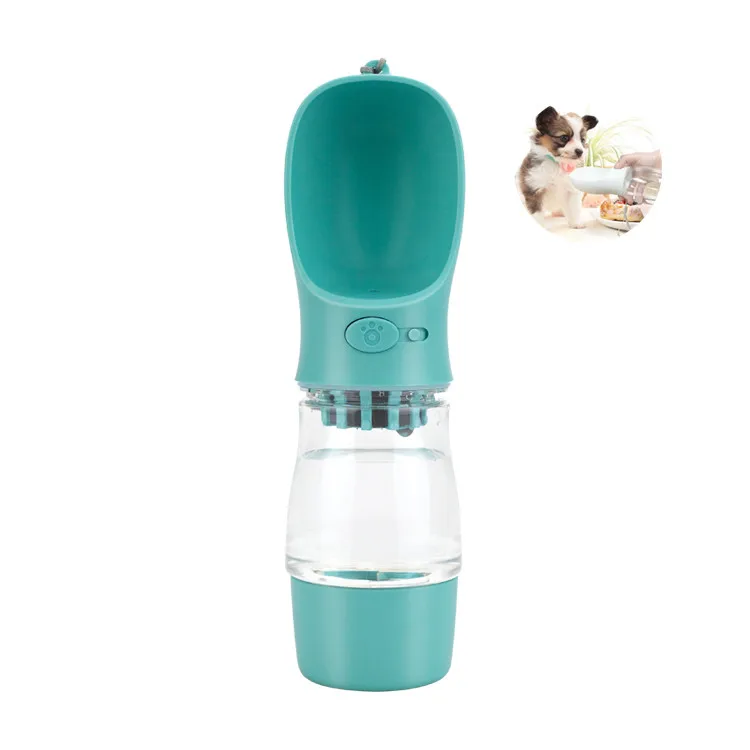 

Dropshipping Travel Outdoor Portable Collapsible Filter Pet Supplies Dog Drinking Water Bottles, Blue/pink/white