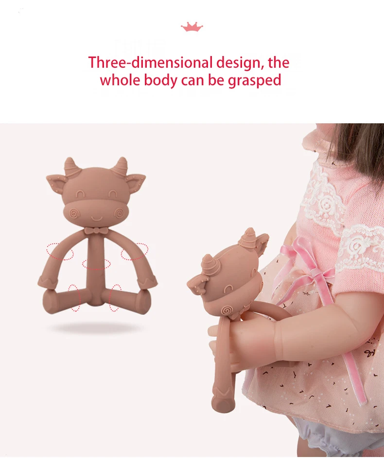 silicone teethers custom