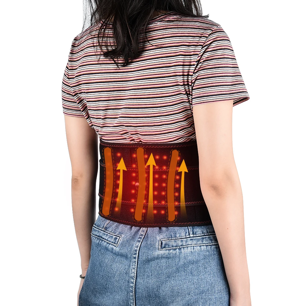 Dropshipping Hot Pressing Adjustable Lumbar Lower Back Arthritis Far Infrared Self Heating Waist Brace Belt.jpg
