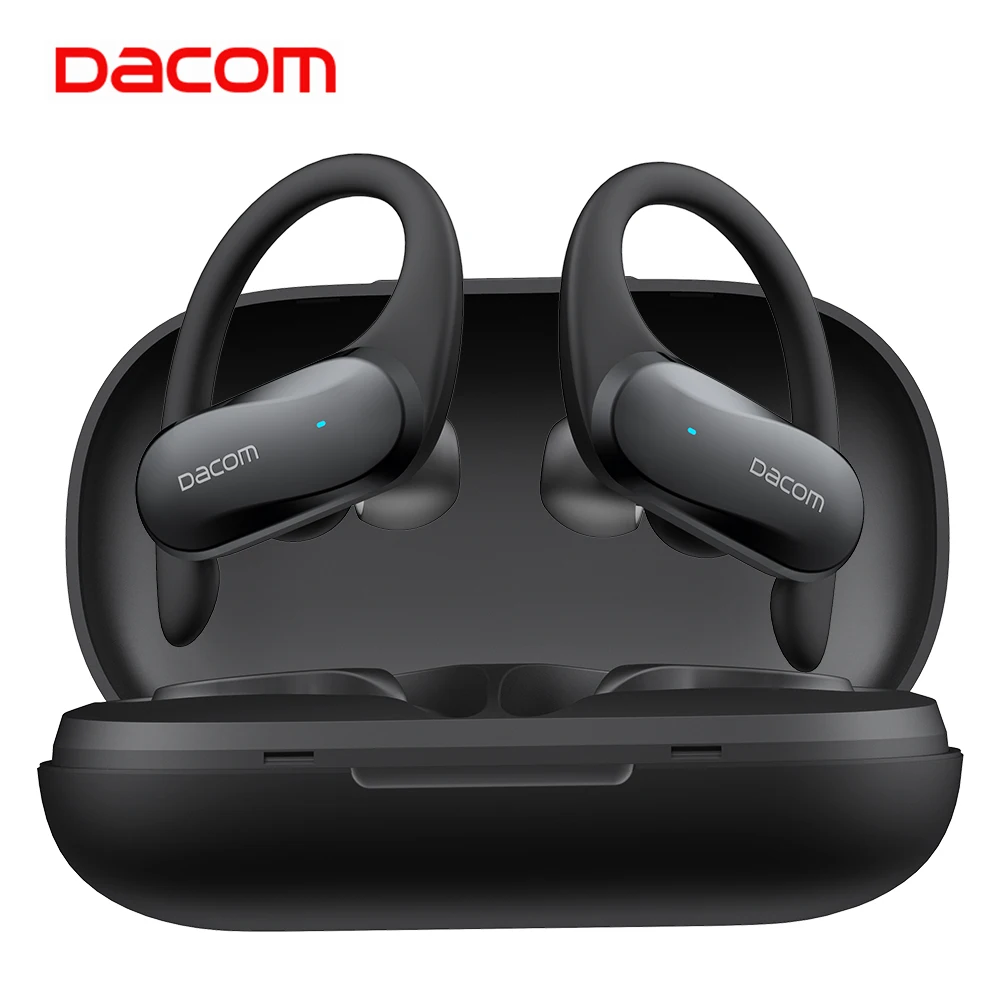 

DACOM G05 tws Touch Wireless Earbuds IPX5 Waterproof Sport Bass BT Headphones Noise Cancelling Earphone with Ear Hook