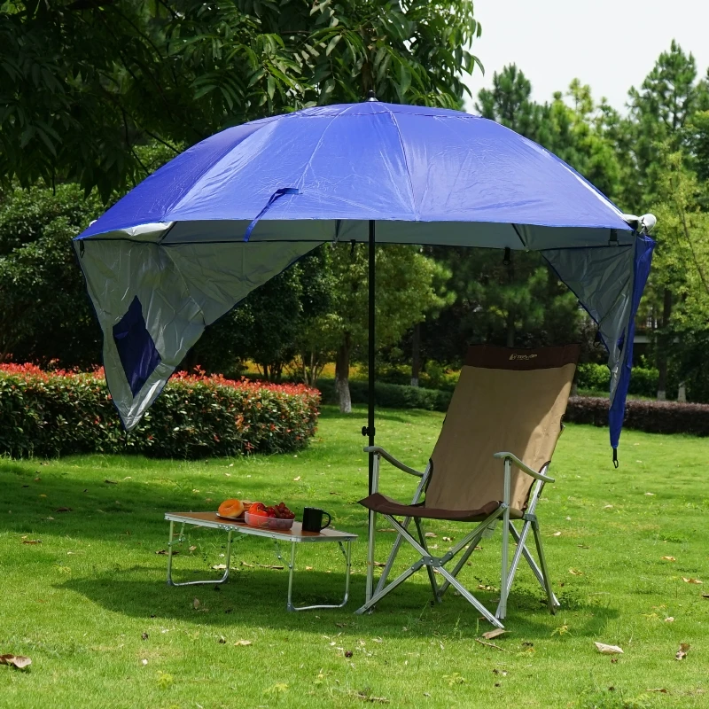 

Outdoor Patio Camping Pop up Sport-Brella Premiere UPF 50+ Umbrella Shelter for Sun and Rain picnic Beach fishing umbrella tent, Pantone color