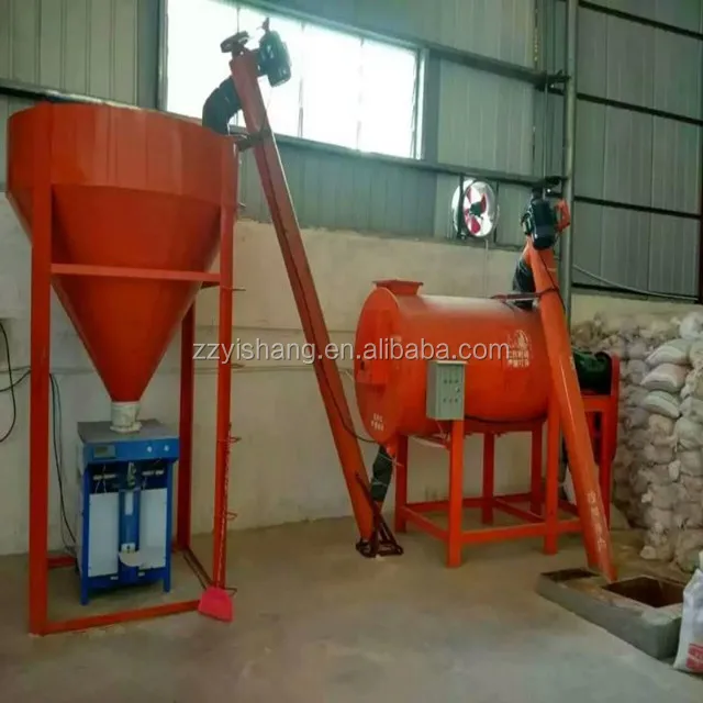 Sand cement tile adhesive dry mix mortar making machine production line