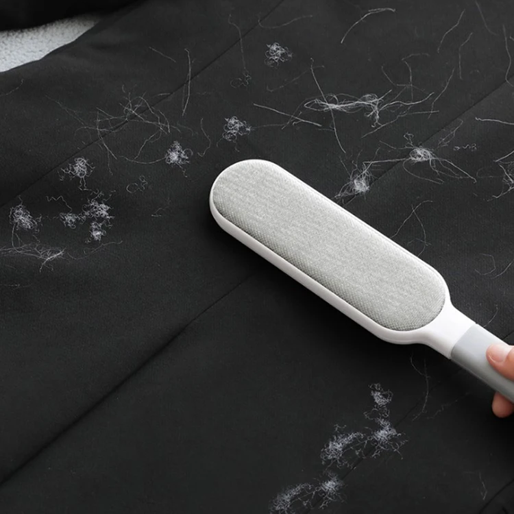 

A3286 Household Pulling Type Static Bedding Hair Dedusting Brush Fur Dusting Cloth Cleaning Sticky Brushes, White