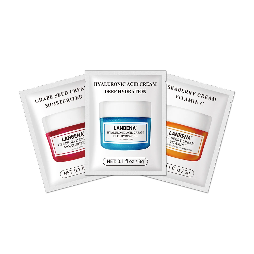 

LANBENA skin repair face cream lotion moisturizing skin whitening cream sample