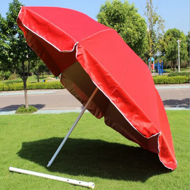 

Manufacturers wholesale large outdoor umbrella shade stall advertising sun umbrella can custom logo, Customized color