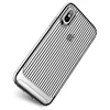 USAMS New Design Free Shipping Fiber case private mould phone case for iPhone X ultra thin TPU protective case