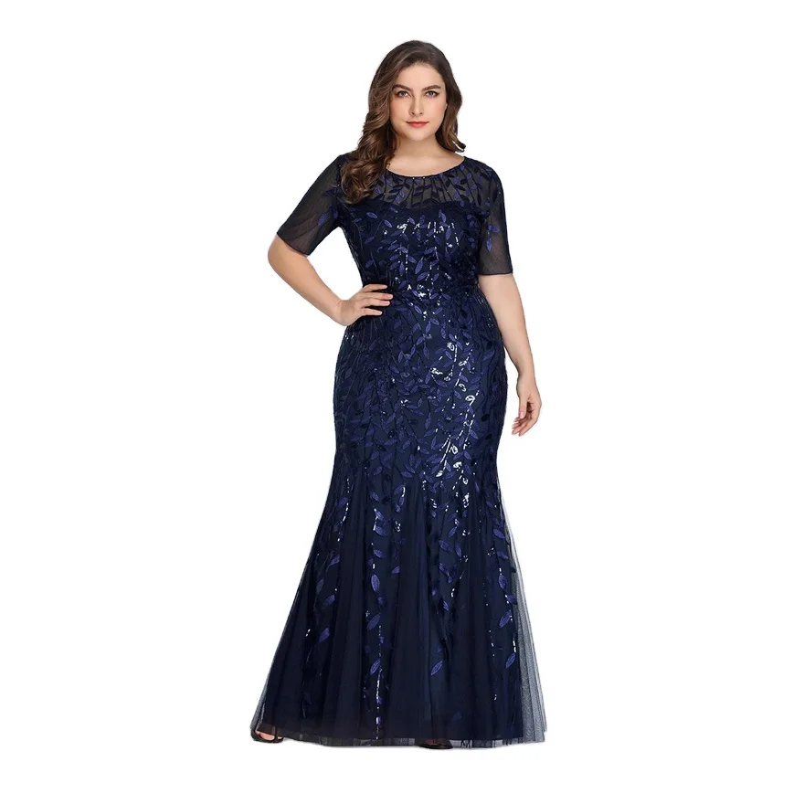 

party dresses women evening slim fishtail long banquet evening dress, Picture color
