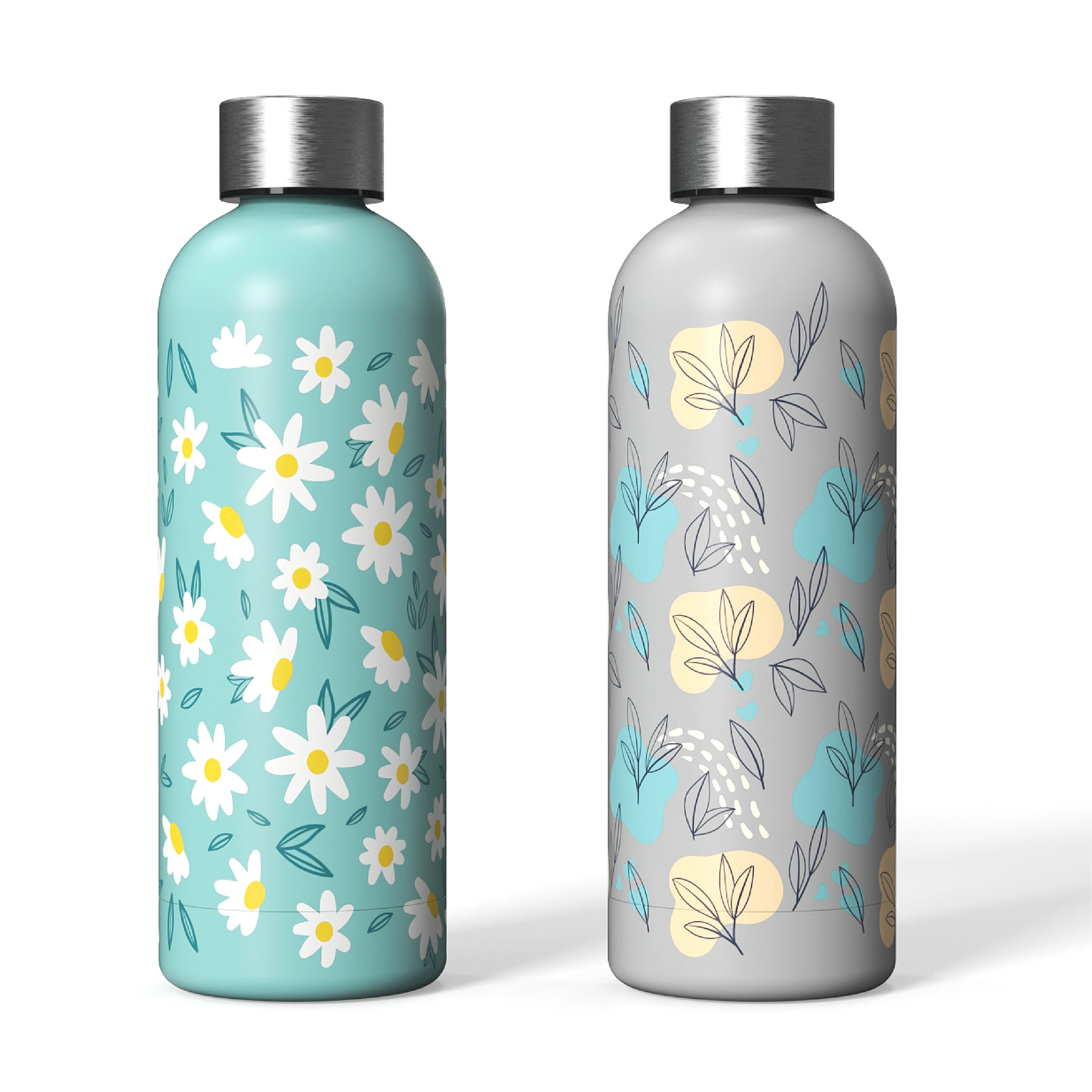 

Best Seller Travel Promotional Eco Friendly Stainless Steel Double Wall Insulated Vacuum Bottle With Cap Water Bottles