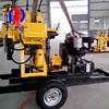 Spot direct selling wheel hydraulic exploration drilling rig trailer type geological prospecting equipment relocation convenient