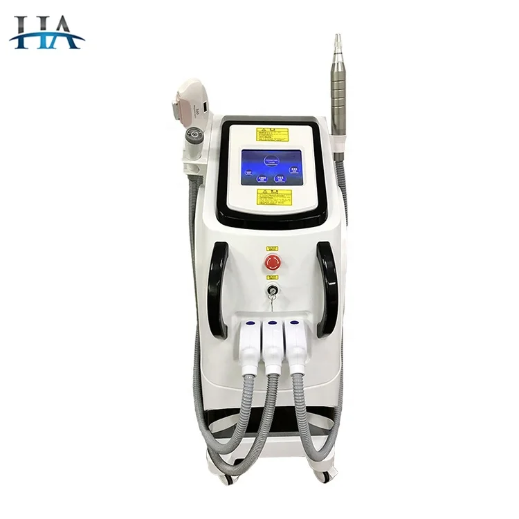 

New multifunctional picosecond laser and radio frequency IPL magneto-optic hair removal instrument equipment wholesale RF E lig