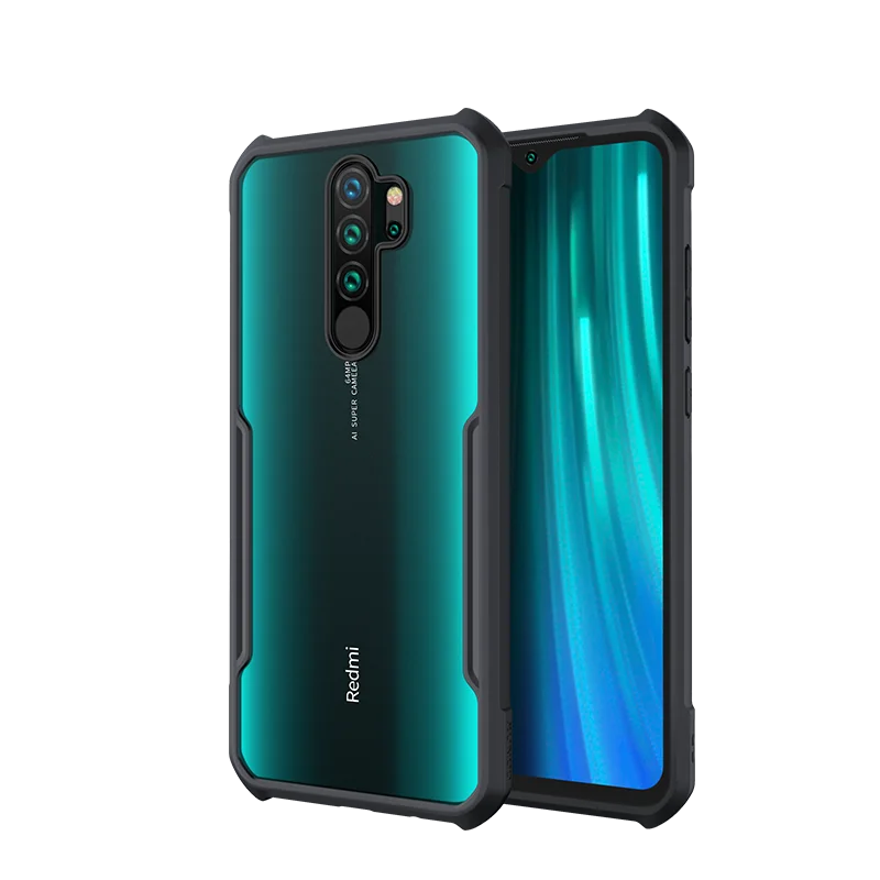 

PC TPU Mobile Case for Xiaomi Redmi Note 8 Pro Case Xundd Cover, Black,blue,red