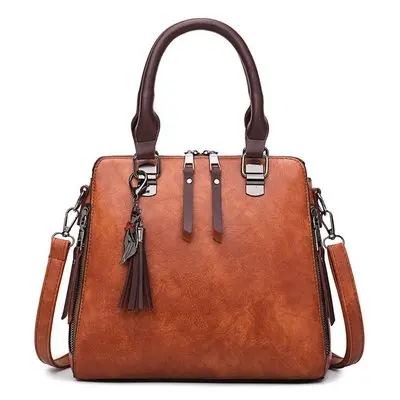 

Luxury Vintage Ladies Hand Bags Totes Tassel Crossbody Bags for Women Leather Woman Shoulder Messenger Bag