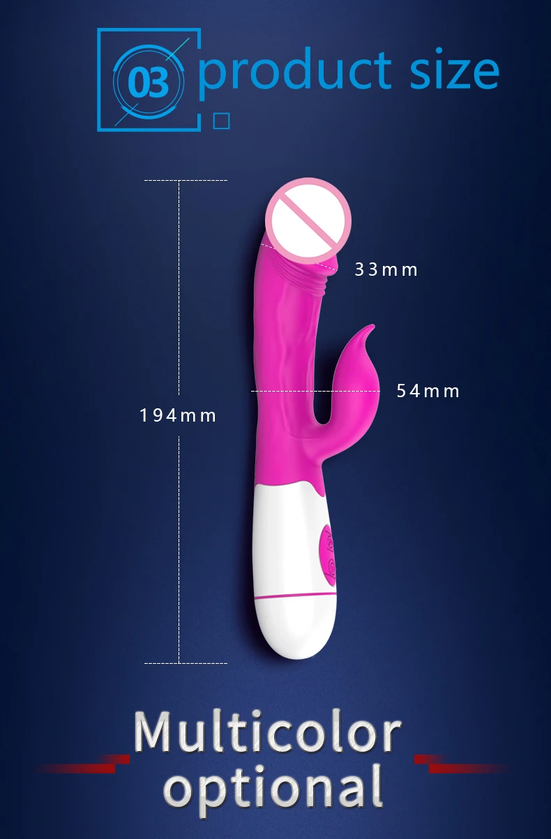 G spot Vibrator Clitoris Stimulator Dual Vibrators Penis Massager Dildo Vibrator Sex Toys for Woman Erotic Adult Products