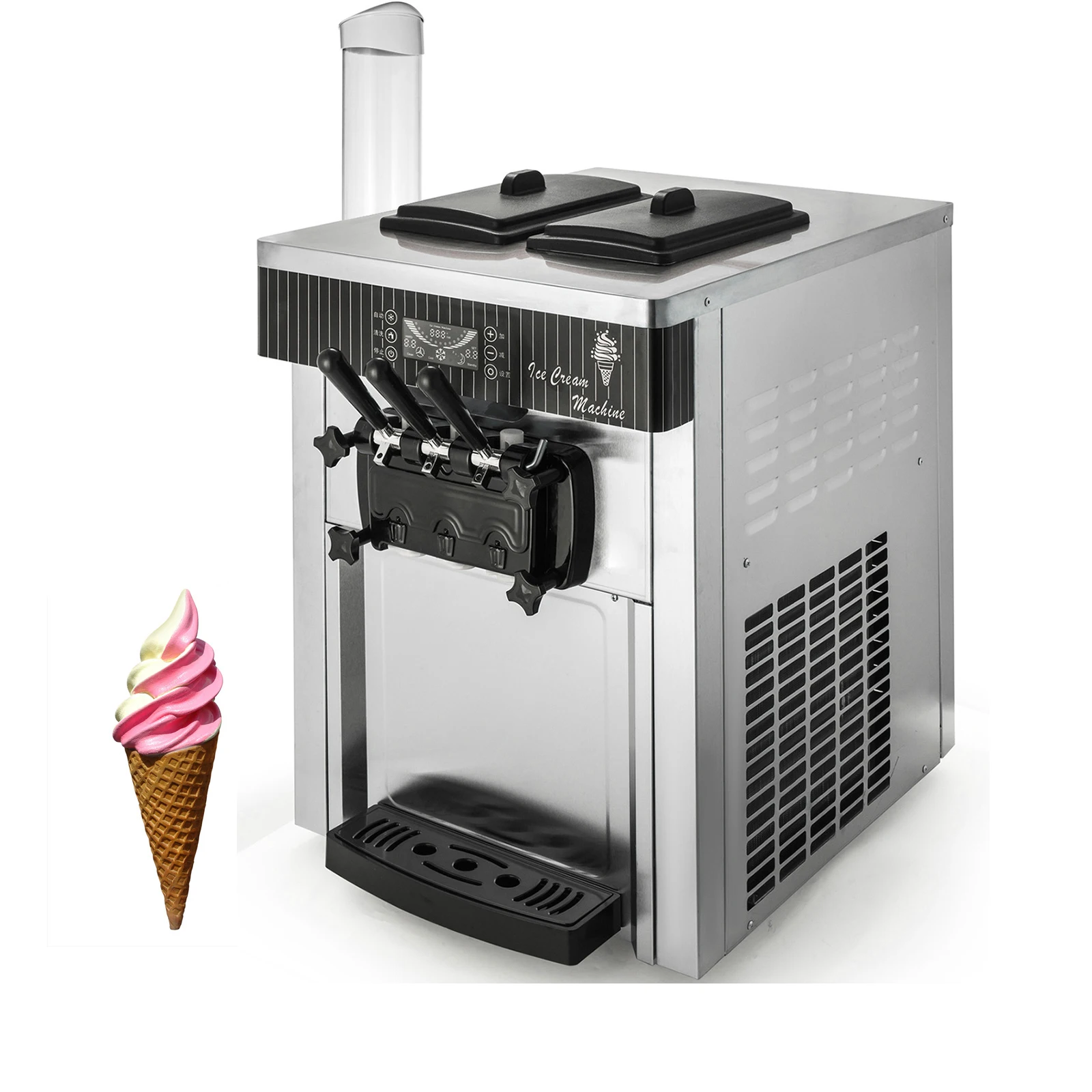 Wide Application Commercial Frozen Yogurt Machine/Soft Ice Cream Machine WT/8613824555378