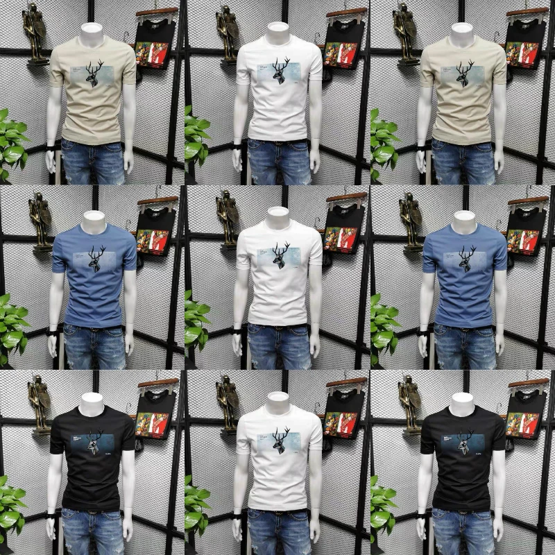 

fashion men t shirts clothes casual men's t-shirts factory