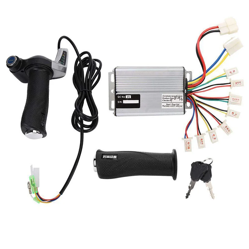 

36V 48V 1000W Electric Scooter Tricycle ebike Controller 36 48 Volt 1000 Watts YK33 Brush DC Motor e-scooter Controller Throttle