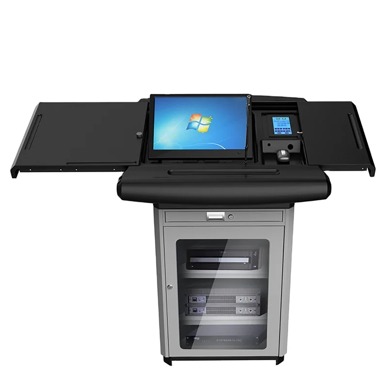 
Kiosk with 22inch touch screen/e podium/S700 with patent design smart podium 