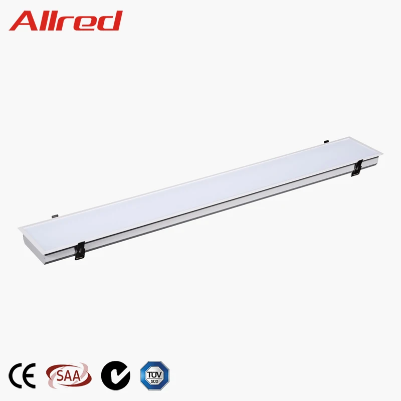Wholesale Lobby Simple White Adjustable Recessed Ceiling Linear LED Batten Light
