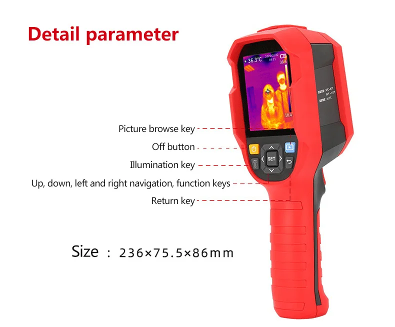 XEAST 2020 NEW ARRIVAL Infrared Imaging Camera Thermal Imager