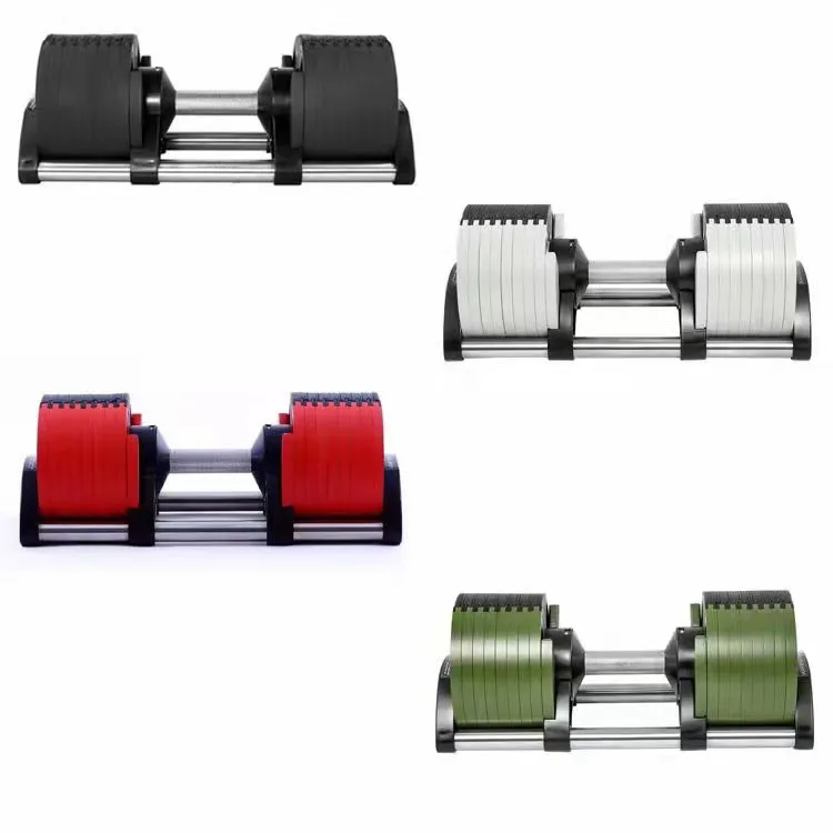 

Hot selling gym equipment free weight adjustable fitness 12kg 16kg 20kg 24kg 32kg/80lb 36kg/90lb set of adjustable dumbbell