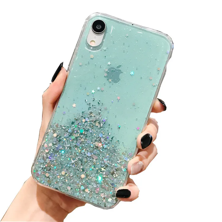 

Hot sale 2021 bling phone case glitter rhinestone phone case for iphone 12