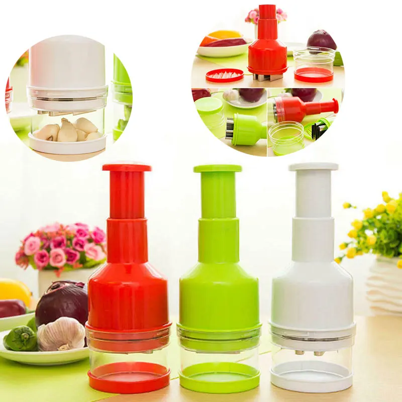 

Kitchen Onion Garlic Chopper Press Crusher Squeezer Mincer Slicer Cutter Onion press chopping machine, Picture