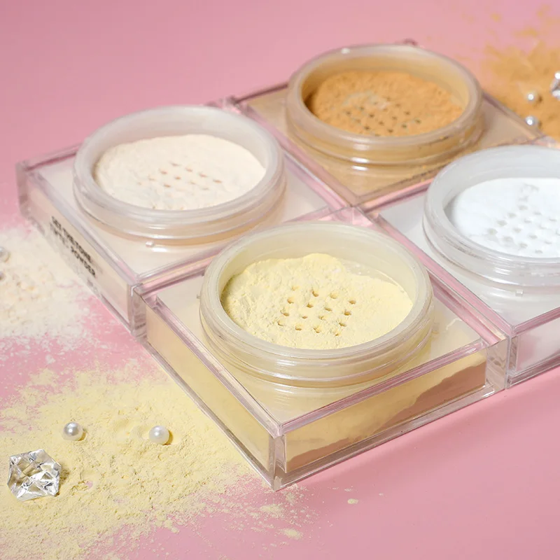 

Hot Sale Lightweight Waterproof Men Cosmetics Banana Loose Powder
