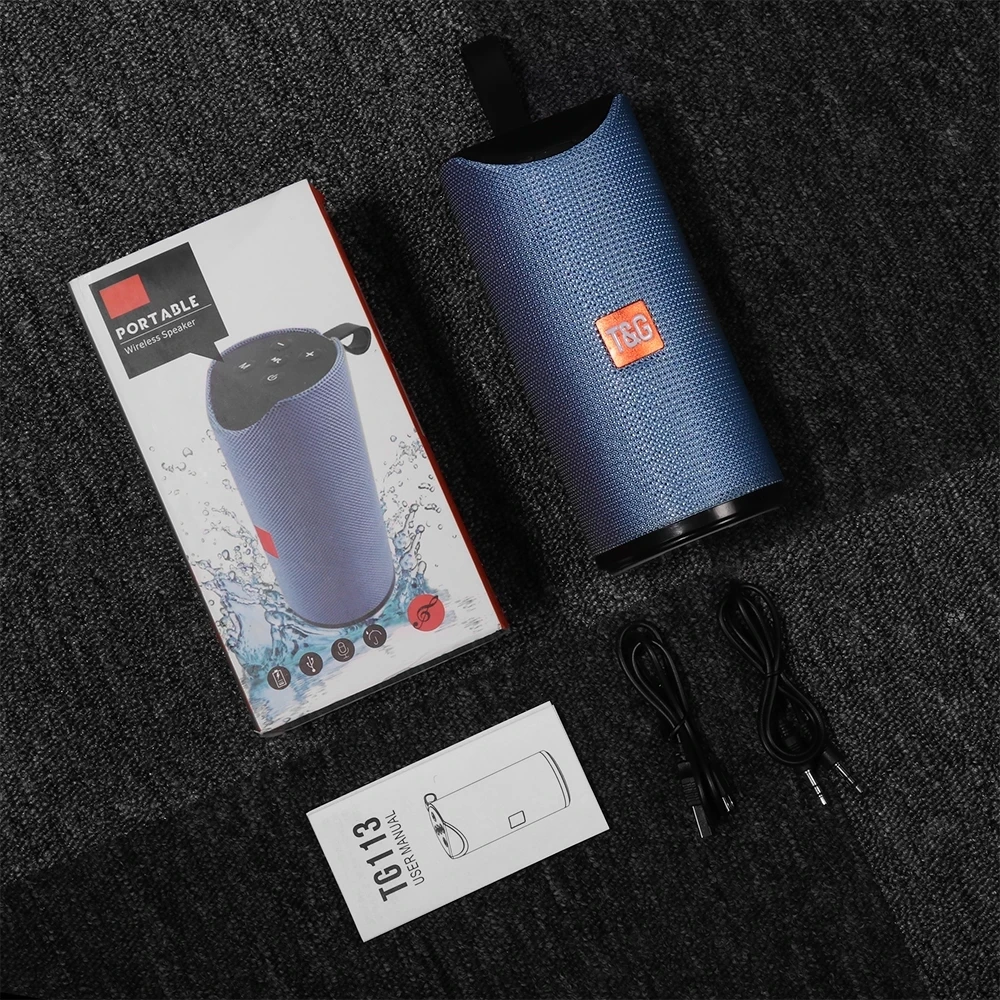 Hi fi woofer speaker outdoor subwoofer rechargeable TG waterproof bluetooth 5.0 TG113 wireless bluetooth speaker - ANKUX.COM