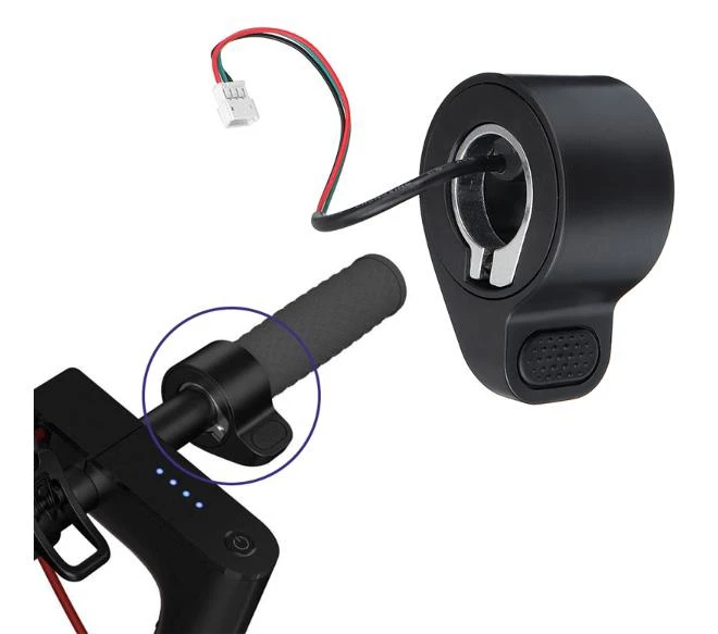 

Cheap Delivery Cost Replacement Throttle Accelerator for Xiaomi M365 Electric Scooter Repair Spare Parts Accessories, Black