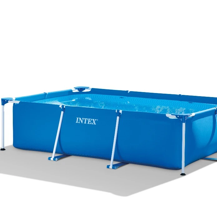 

INTEX 28270 28271 28272 28273 RECTANGULAR FRAME Above Ground POOL Swim Outdoor 3m Family PVC Pool Backyard Garden Swimming Pool