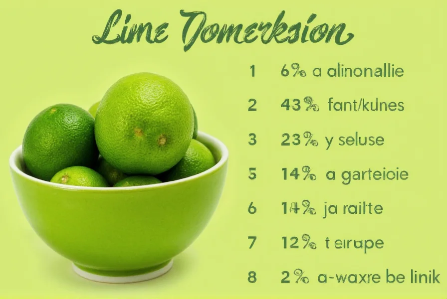Citrus juicer and lime slices