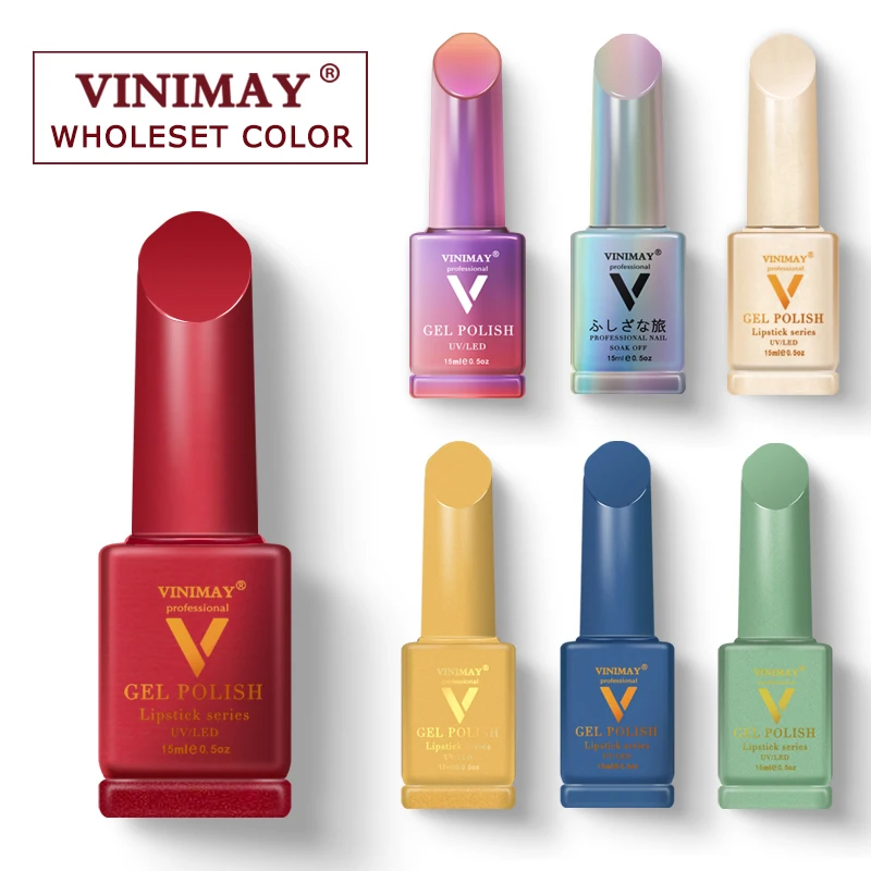 

VINIMAY 18 Color Series Set Gel Nail Polish Magic Copper lipstick Avocado Yellow Glitter Nail Gel Varnish Gelpolish, 18 color gel polish polish,vernis semi permanent uv,