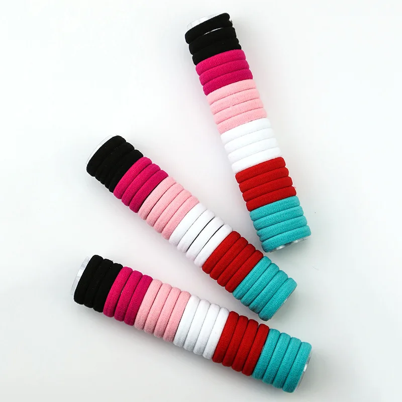 

No-seam rubber band towel hair tie cotton high-stretch tying rope hair accessories
